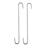 Load image into Gallery viewer, 2 Pack Chrome Heavy Duty S Hook - 30cm x 35cm x 6.3cm
