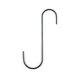 Load image into Gallery viewer, 2 Pack Steel Black S Hook - 19.5cm x 7cm x 0.4cm
