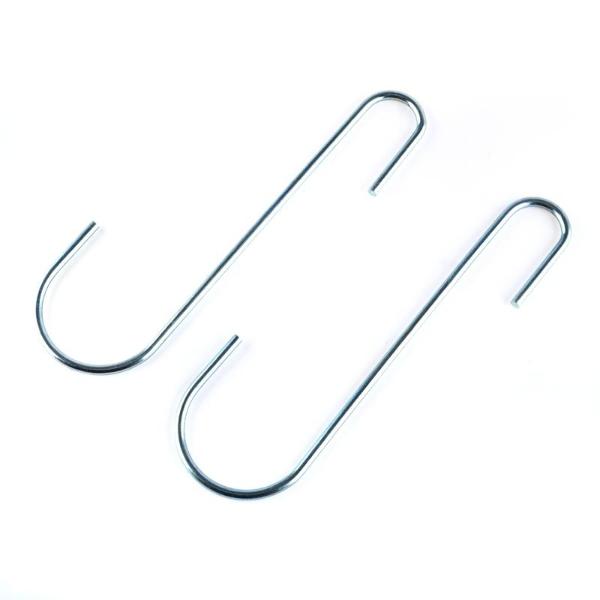 2 Pack Zinc Plated S Hook - 22.5cm x 8cm x 0.5cm
