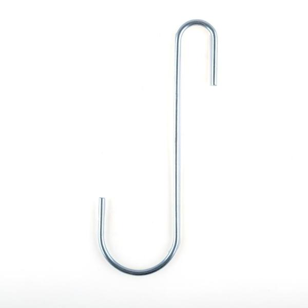 2 Pack Zinc Plated S Hook - 22.5cm x 8cm x 0.5cm