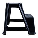 Load image into Gallery viewer, Black 2 Step Stool - 46cm x 47cm x 40.5cm
