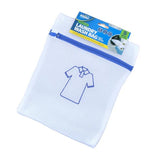 Load image into Gallery viewer, White Small Premium Double Padded Laundry Delicates Wash Bag With Zipper - 25cm x 30cm
