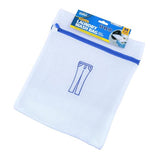 Load image into Gallery viewer, Premium White Medium Double Padded Laundry Delicates Wash Bag With Zipper - 30cm x 35cm
