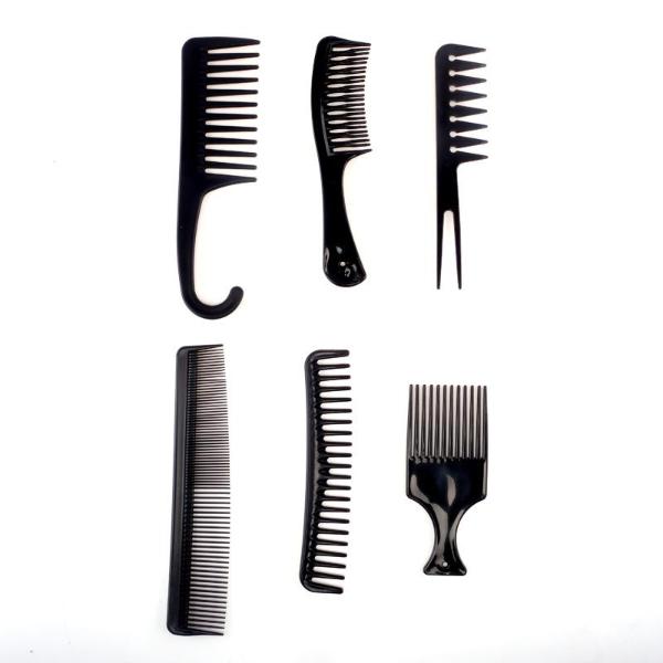 Assorted Black Styling Combs