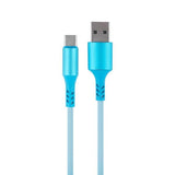 Load image into Gallery viewer, Rainbow Charge &amp; Sync USB A To Type C Polyester Cable - 200cm
