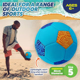 Load image into Gallery viewer, Soccer Premium Neoprene Beach Ball Size 5 MultiColour
