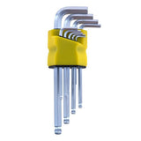 Load image into Gallery viewer, 9 Pack Has Key Ball End Short L Handle Metric
