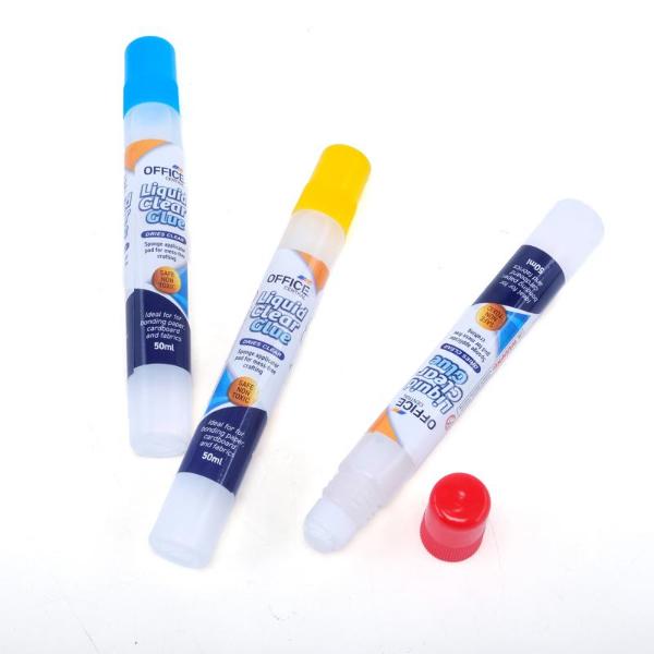 Glue Clear Liquid 50ml 3pk