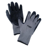 Load image into Gallery viewer, Grey &amp; Black Working Gloves With Grip Palm - OSFM
