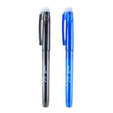 Load image into Gallery viewer, Erasable Gel Pen 0.7mm Fine Point Blue &amp; Black Assorted
