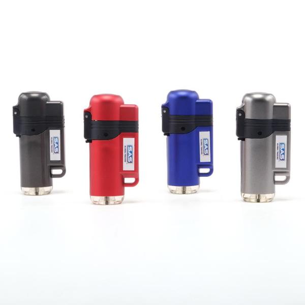 Mini Jet Flame Windproof Refillable Turbo Gas Lighter