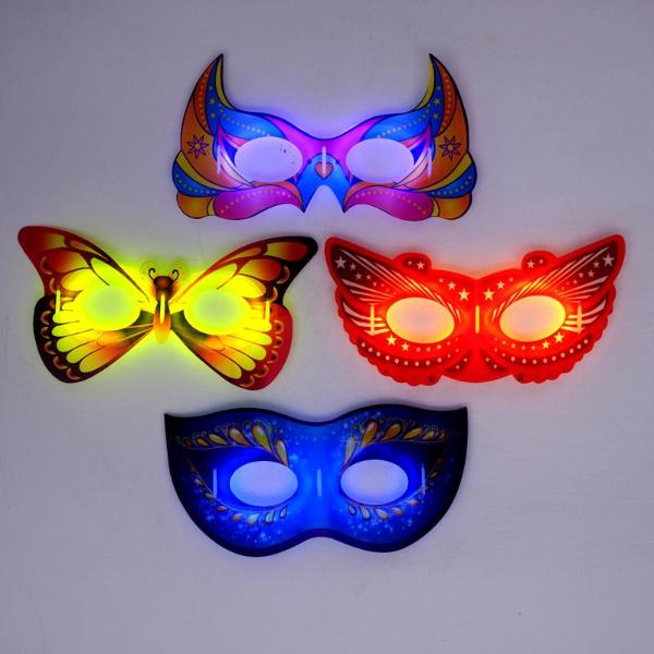 Glow Masquerade Mask