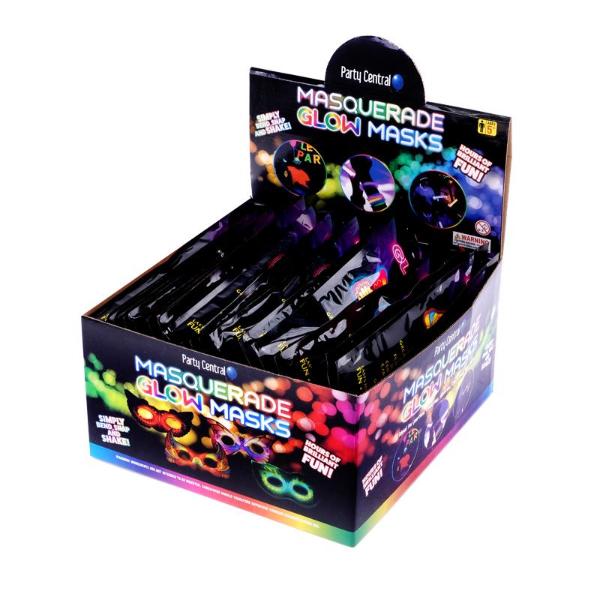 Glow Masquerade Mask