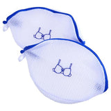Load image into Gallery viewer, 2 Pack White Extra Small Premium Double Padded Laundry Delicates Bra Wash With Zipper
