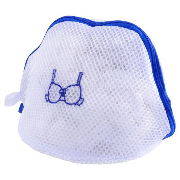 2 Pack White Extra Small Premium Double Padded Laundry Delicates Bra Wash With Zipper