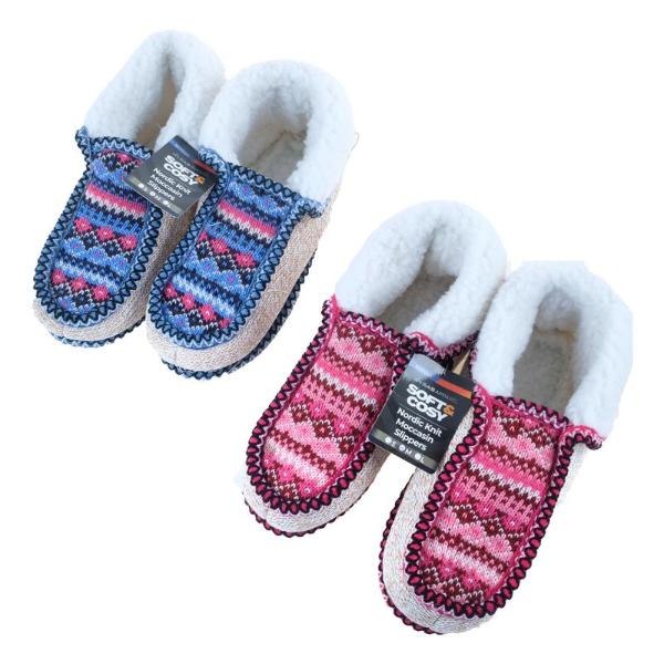 Women Mocassin Nordic Slippers