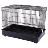 Load image into Gallery viewer, Black Or White Partitioned Breeders Bird Cage - 43.5cm x 26.5cm x 33cm
