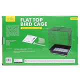 Load image into Gallery viewer, Black Or White Partitioned Breeders Bird Cage - 30cm x 23cm x 39cm
