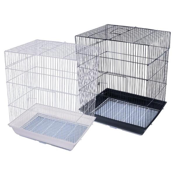 Flat Top Bird Cage - 37cm x 28cm x 48cm