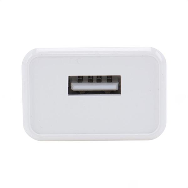 White 1 Port Usb A 1A Charger