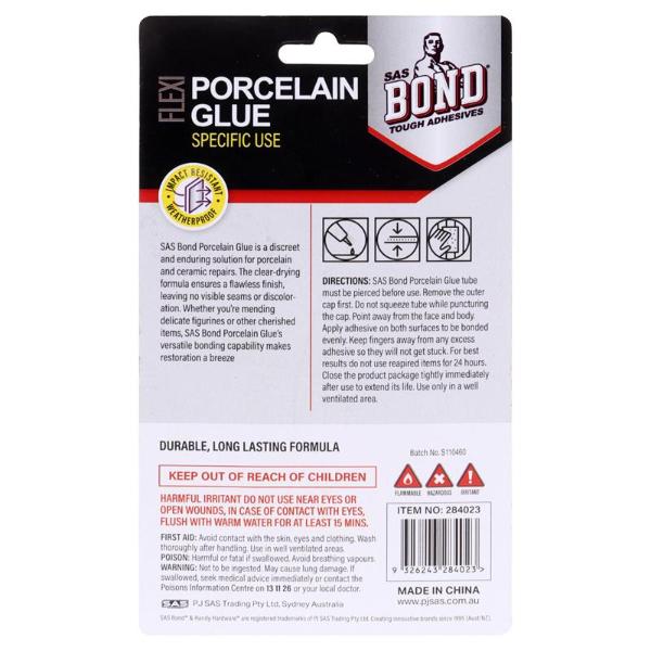 Clear Contact Adhesive Porcelain Glue - 45ml