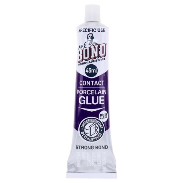 Clear Contact Adhesive Porcelain Glue - 45ml