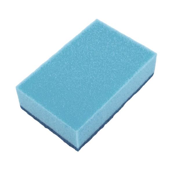 2 Pack Jumbo Sponge With Top Scourer - 15cm x 10cm x 3.5cm