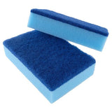 Load image into Gallery viewer, 2 Pack Jumbo Sponge With Top Scourer - 15cm x 10cm x 3.5cm
