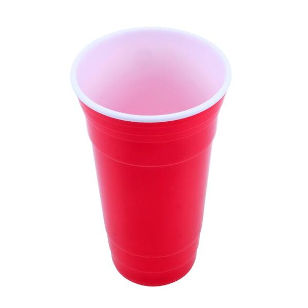 Red American Jumbo Reusable Cup - 1L