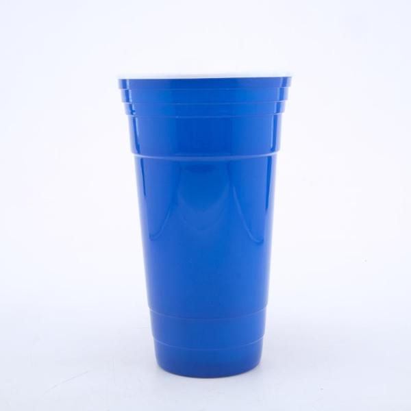 Blue American Jumbo Reusable Cup - 1L