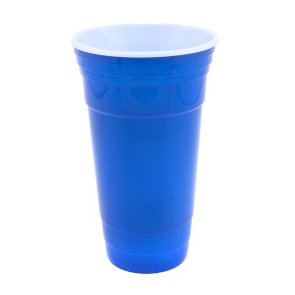 Blue American Jumbo Reusable Cup - 1L