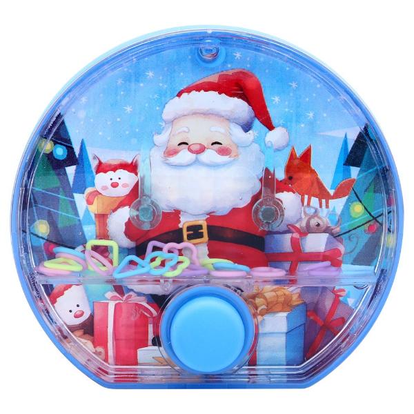 Christmas Hand Held Water Skill Game - 10cm x 9cm x 2.5cm