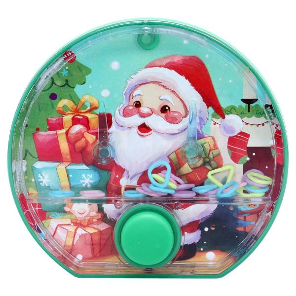 Christmas Hand Held Water Skill Game - 10cm x 9cm x 2.5cm