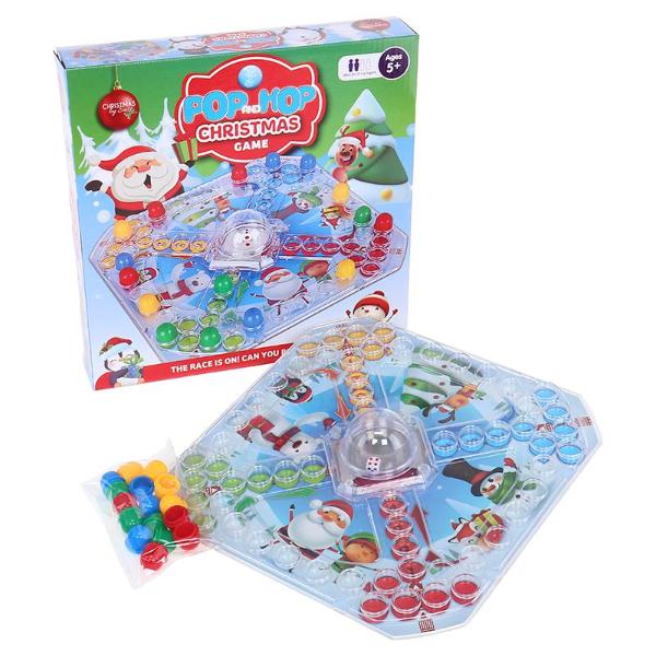 Pop & Hop Christmas Toy Game - 26.5cm x 26.5cm