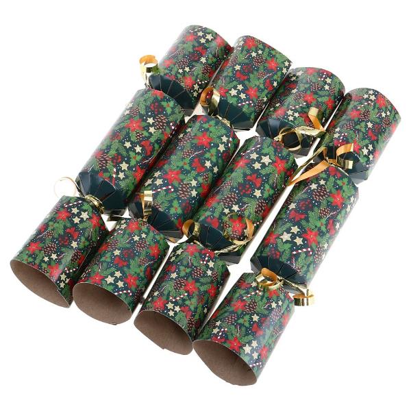 8 Pack Assorted Christmas Bon Bons - 22cm x 4cm