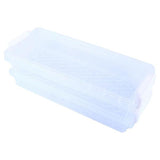 Load image into Gallery viewer, 2 Pack Transparent Lockable Container - 19cm x 7.5cm x 3cm
