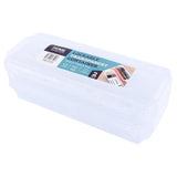 Load image into Gallery viewer, 2 Pack Transparent Lockable Container - 19cm x 7.5cm x 3cm
