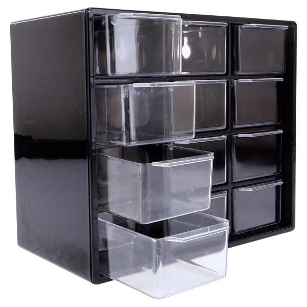 12 Mini Compartments Storage Container - 17.5cm x 9.5cm x 15cm