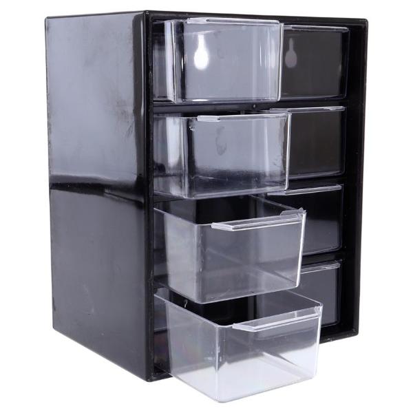 8 Mini Compartments Storage Container - 12cm x 9.5cm x 15.5cm