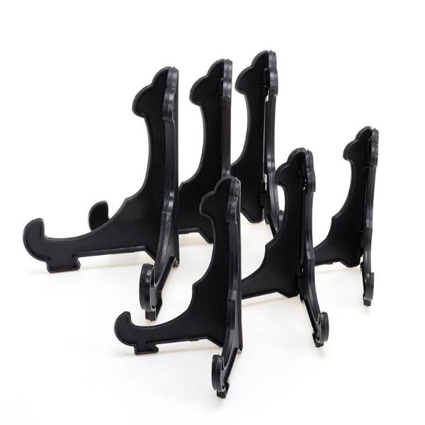 6 Pack Foldable Plate Display Stand