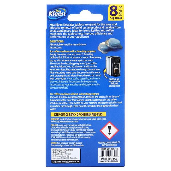 8 Pack Descaler Tablets - 1.5g