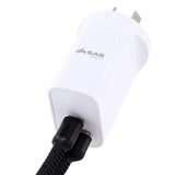 Load image into Gallery viewer, White 20W Usb A &amp; Usb C Wall Charger
