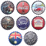 Load image into Gallery viewer, Retro Metal Sign Bottle Top Man Cave Accessories - 35cm
