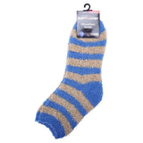 Load image into Gallery viewer, 12 Pack Womens Stripes Microfibre Socks
