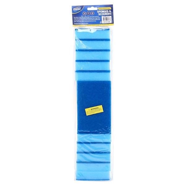 20 Pack Multi Mega Value Sponge 7 Scourer Pack