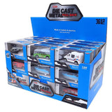 Load image into Gallery viewer, Die Cast Pull Black City Traffic Vehicle
