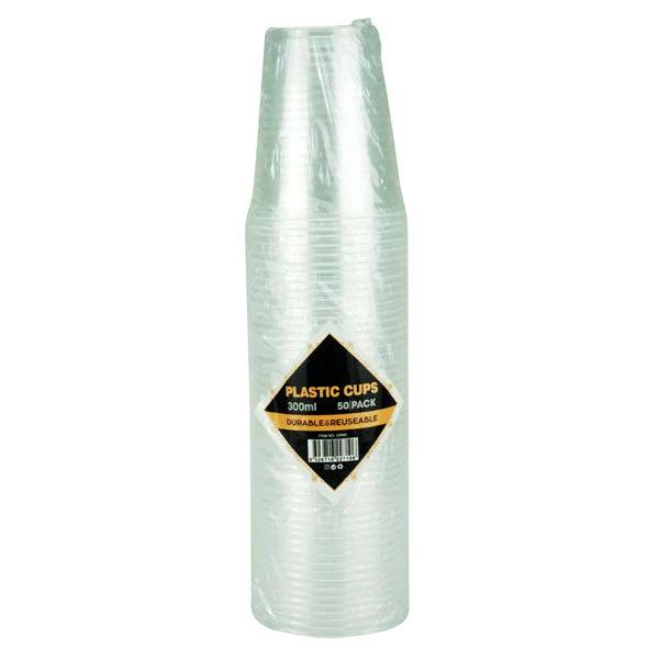 25 Pack Clear Party Cups - 500ml