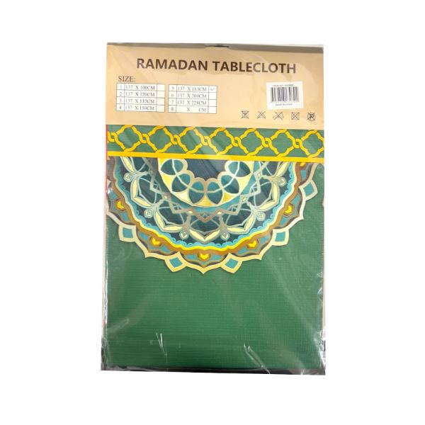 Vinyl Ramadan Table Cover - 137cm x 183cm