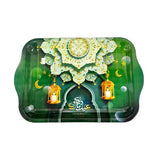 Load image into Gallery viewer, Rectangle Ramadan &amp; Eid Plastic Tray - 40cm x 26.5cm x 2.5cm
