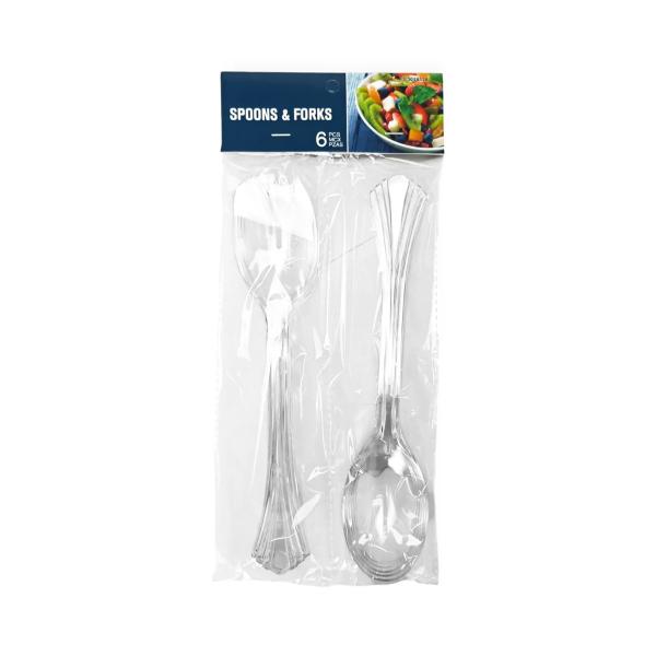 6 Pack Salad Servers Set